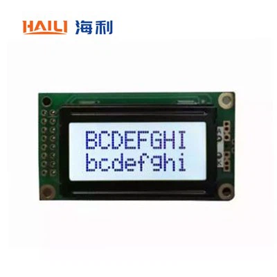 8x2 karakter LCD modul